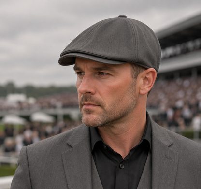 The Ascot Grey – Peaky Punter Cap